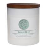 Bougie parfumée Basil And Mint Mélange de cire de soja - Blanc - 453 g