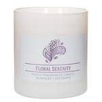 Bougie parfumée Floral Serenity Mélange de cire de soja - Blanc - 453 g