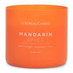 Bougie parfumée Mandarin Spice Mélange de cire de soja - Orange - 411 g