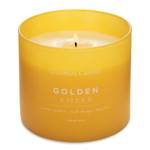 Bougie parfumée Golden Amber Mélange de cire de soja - Jaune - 411 g