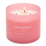 Bougie parfumée Grapefruit Cassis Mélange de cire de soja - Rose - 411 g