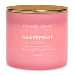 Bougie parfumée Grapefruit Cassis Mélange de cire de soja - Rose - 411 g