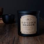 Bougie parfumée  Oclock Shadow Mélange de cire de soja - Noir - 467 g