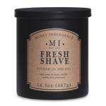 Duftkerze Fresh Shave Soja Wachs Mischung - Schwarz - 467g