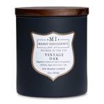 Bougie parfumée Vintage Oak Mélange de cire de soja - Noir - 425 g