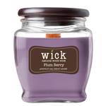 Bougie parfumée Plumberry Mélange de cire de soja - Violet - 425 g