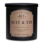 Bougie parfumée Suit & Tie Mélange de cire de soja - Noir - 467 g