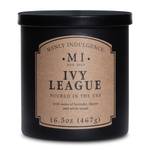 Geurkaars Ivy League sojawas mix - zwart - 467 g