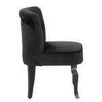 Chaise capitonnée Adriana Noir