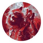 Fotomurale Avengers Rocket Raccoon Tessuto non tessuto - Multicolore