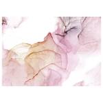 Vlies-fotobehang Shiny Fluid vlies - roze