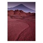 Vlies Fototapete Red Mountain Desert Vlies - Mehrfarbig