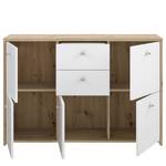 Kast Rison IV Eikenhoutlook Artisan/Wit