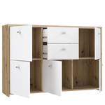 Kast Rison IV Eikenhoutlook Artisan/Wit