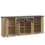 Dressoir Moro II Artisan eikenhouten look/grijs