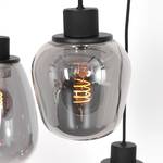 Hanglamp Reflexion II rookglas/aluminium - 3 lichtbronnen