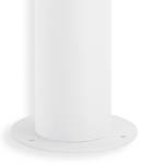 Borne éclairage extérieur Bristol Polycarbonate / Fer - 1 ampoule - Blanc - Hauteur : 97 cm