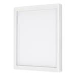 Applique murale Nizza II Polycarbonate / Fer - 1 ampoule - Blanc