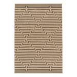 Tapis intérieur / extérieur Tale Fibres synthétiques - Beige / Noir