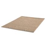 Tapis intérieur / extérieur Tale Fibres synthétiques - Beige / Noir