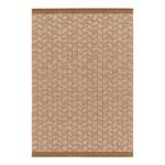 Tapis intérieur / extérieur Zelma Fibres synthétiques - Beige / Marron