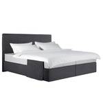 Boxspringbett Neil Anthrazit - 160 x 200cm - H2