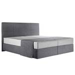 Lit boxspring Neil Gris - 200 x 200cm - D2 souple