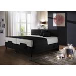 Boxspring Celina Zwart - 200 x 200cm - H3 medium