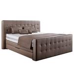 Boxspringbett Calina Schlamm - 180 x 200cm - H3