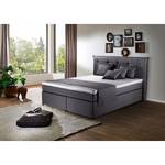 Lit boxspring Heiko Anthracite - 140 x 200cm - D2 souple