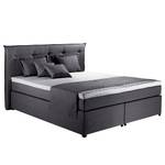 Lit boxspring Heiko Anthracite - 140 x 200cm - D4 ferme