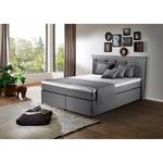 Lit boxspring Heiko Gris - 140 x 200cm - D4 ferme