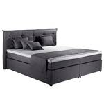 Lit boxspring Heiko Anthracite - 160 x 200cm - D3 medium