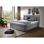 Boxspring Heiko Grijs - 200 x 200cm - H2 zacht