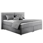 Boxspringbett Clark Silber - 160 x 200cm - H2