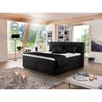 Boxspringbett Clark Schwarz - 160 x 200cm - H3