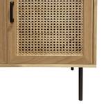 Kast Kallista II rotan/fineerlaag van echt hout - beige/paulowniahout