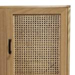 Kast Kallista II rotan/fineerlaag van echt hout - beige/paulowniahout