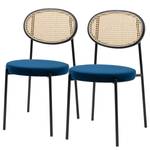 Chaises Davie (lot de 2) Bleu