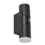 LED-Wandleuchte Buitenlampen VII Acrylglas / Aluminium - 2-flammig