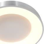 LED-Deckenleuchte Ringlede Acrylglas / Aluminium - 1-flammig - Silber - Durchmesser: 38 cm