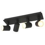 LED-Deckenleuchte Points Noirs Aluminium - Flammenanzahl: 4