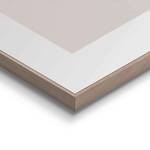 Gerahmtes Bild Pampasgras Natur Holzwerkstoff - Beige - 50 x 70 x 1,6 cm