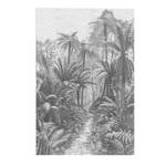 Tableau déco Gravure forêt tropicale Bois manufacturé - Noir - 60 cm x 90 cm x 2 cm