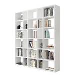 Bibliothèque Emporior IX Blanc brillant - Largeur : 190 cm