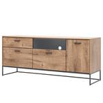 Sideboard Meevoo I Eiche Rustikal Dekor / Graphit