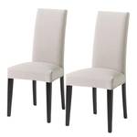 Sedia imbottita Ellerby III (set da 2) Bianco crema