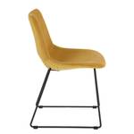 Chaises Zara (lot de 2) Jaune moutarde