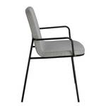 Chaises à accoudoirs Gina (lot de 2) Gris