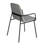 Chaises à accoudoirs Gina (lot de 2) Gris